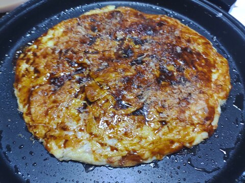 とろろ芋入りお好み焼き
